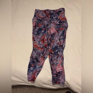 lululemon athletica Multicolor Abstract Leggings